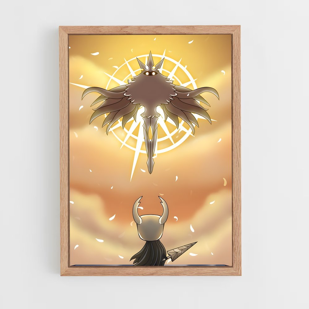 Poster L'Aile du Héros – affiche Hollow Knight (vue 4)